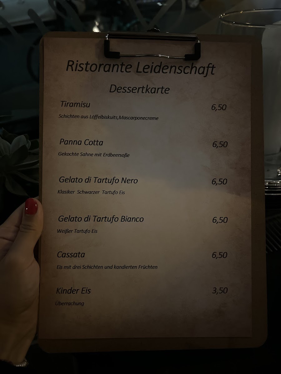 Menu Ristorante Leidenschaft-2